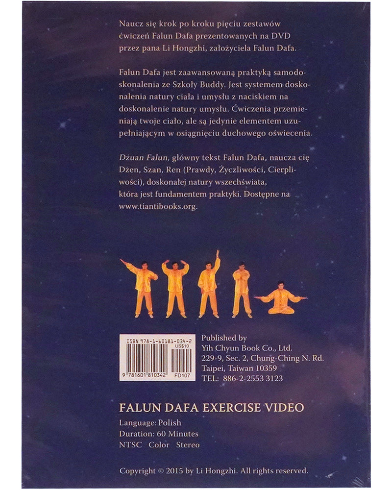 Falun Dafa Exercise Video DVD (Polish)